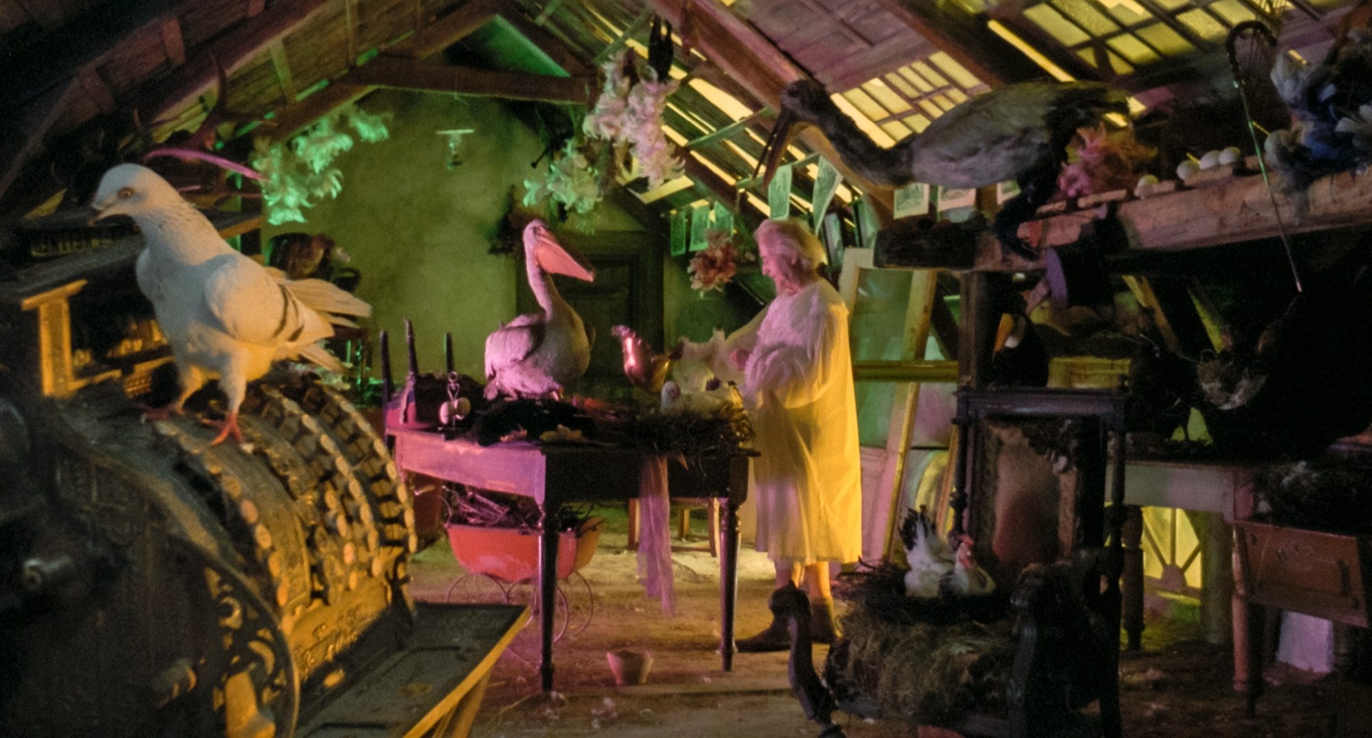 Filmszene aus Das Sanatorium zur Todesanzeige