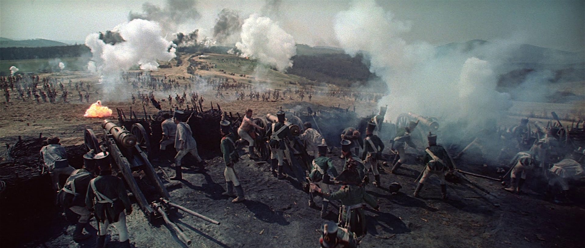 Filmszene aus Krieg und Frieden