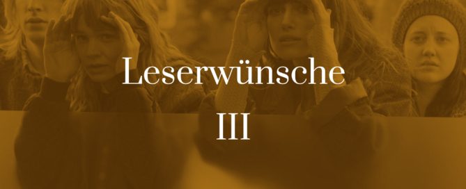 Titelbild zu Leserwünsche III