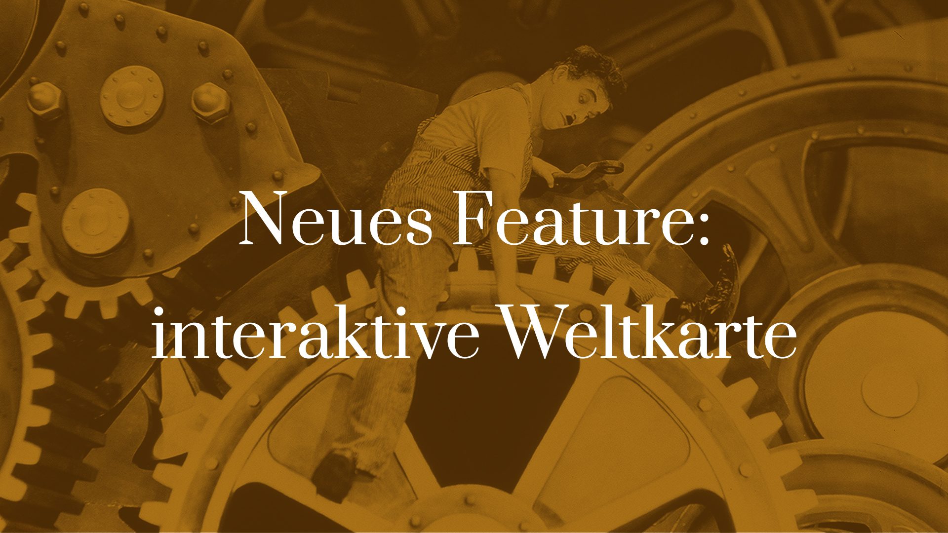 Titelbild zu Neues Feature - Interaktive Weltkarte